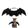 Dog Halloween Costume - Felt Bat Wings Pet Outfit view 1