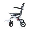 Lightweight Folding Transport Wheelchair (18 lb) for Adults, Aluminum Frame, Hand Brakes, 15.7-inch Seat, Supports up to 200 lb (Black) view 1