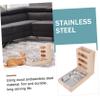 ORFOFE Wooden Feeder for Rabbits and Small Animals, Multifunctional Food Dispenser, Water Bowl and Stable Hay Rack, Space-Saving and Portable view 2