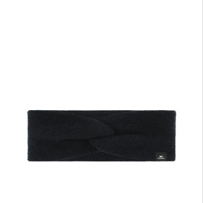 Eisbar Women's Fenna Black Knitted Headband, Lined