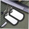 VICASKY 60-Piece Military Dog Tag Covers, Noise-Reducing, Waterproof Silicone Dog Tag Silencers, Easy to Install view 2
