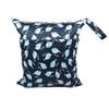 Qiantull Wet Bag 40 x 45 cm, Waterproof Diaper and Laundry Bag view 1