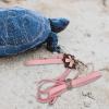 Turtle Leash | Adjustable PU Leather Checkered view 2