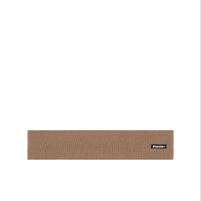 Eisbär Havel Men's Brown Headband – 7 cm High, Fleece Lining