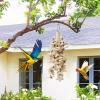 Parrot Chew Toy, Hangable Natural Wood Cage Accessory view 4