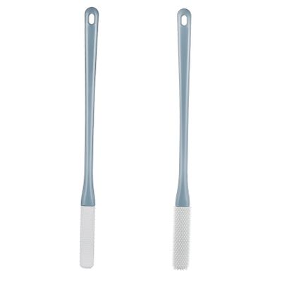 ELAYARD Silicone Foot Cleaning Brush with Long Handle