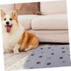 WOONEKY Reusable Dog Urine-Absorbent Mat with Polyester, Acupuncture Cotton and TPU view 2