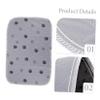 WOONEKY Reusable Dog Urine-Absorbent Mat with Polyester, Acupuncture Cotton and TPU view 4