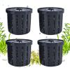 Aquarium Plant Holder, Stable Plant Basket for Fish Tanks | 4 Hydroponic Holders for Aquariums view 1