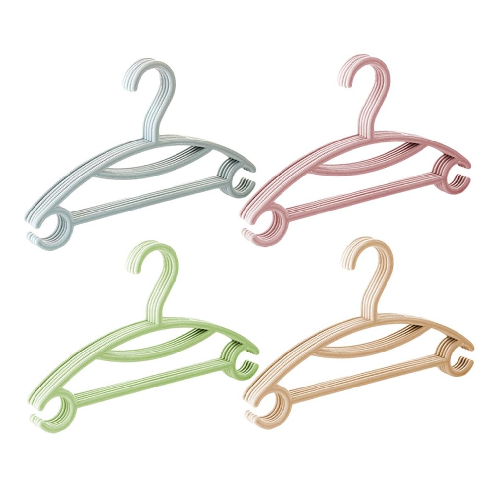 BAZEITFLOW 20-Pack Baby Clothes Hangers, Sturdy and Lightweight, Non-Slip Hangers for Boys and Girls, for Hanging Baby Clothes Without Wrinkles or Marks