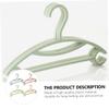 BAZEITFLOW 20-Pack Baby Clothes Hangers, Sturdy and Lightweight, Non-Slip Hangers for Boys and Girls, for Hanging Baby Clothes Without Wrinkles or Marks view 3