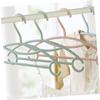 BAZEITFLOW 20-Pack Baby Clothes Hangers, Sturdy and Lightweight, Non-Slip Hangers for Boys and Girls, for Hanging Baby Clothes Without Wrinkles or Marks view 4