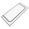JOINPAYA Black Mesh Pet Barrier Door for Cats and Dogs with Zipper view 1