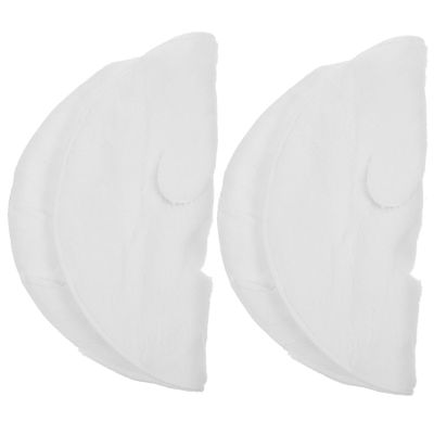 Gogogmee 2-Piece Reusable Coral Fleece Face Towels, Lightweight, Double-Layer Design for Women