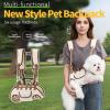 Asixxsix Adjustable Oxford-Cloth Pet Carrier Sling, Size M view 2