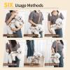 Asixxsix Adjustable Oxford-Cloth Pet Carrier Sling, Size M view 3