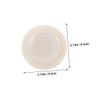 CALLARON 6-Piece Silicone Pads for Bowls, Double-Sided Suction Cups, Non-Slip Feet for Glass Tables view 2