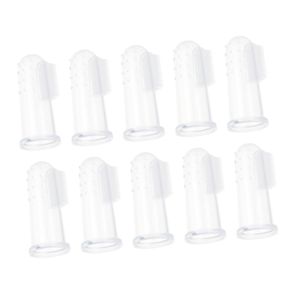 VICASKY Finger Toothbrush for Pets