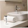 WOONEKY Aluminum Safety Razor Stand for Men and Women, Multifunctional Razor and Toothbrush Holder view 4