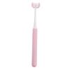 ZUNOXAZ 3-Sided U-Shaped Toothbrush for Adults with 3 PP Brush Heads view 1