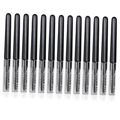 PENIKOKO 20-Piece Eyebrow Brush Set with Caps, Portable Nylon and Plastic Eyelash Brushes, Hygienically Sealable, Durable for Precise Makeup, Salon and Daily Use