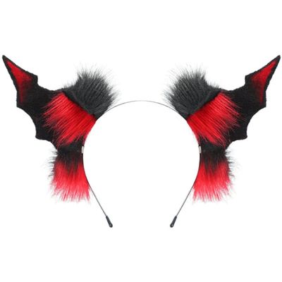 Vobumix Bat Ear Headband for Halloween and Cosplay