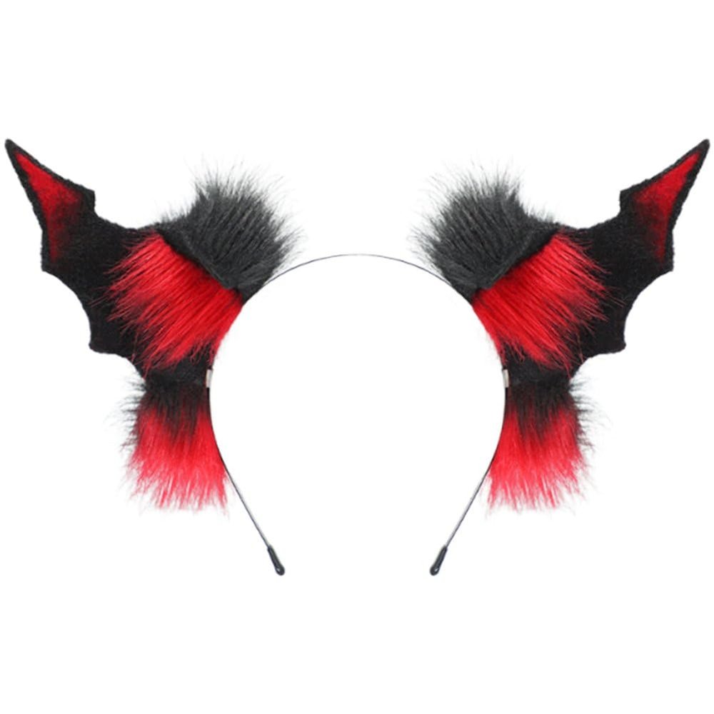 Vobumix Bat Ear Headband for Halloween and Cosplay