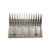 FT YS013B578 Escalator Comb, 125 mm L × 90 mm W, 80 mm Hole Spacing, 14T, Pack of 5 view 2