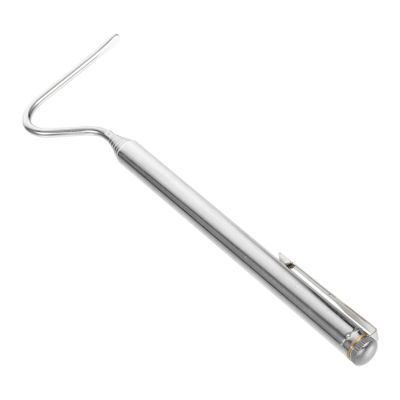 Abaodam Retractable Stainless Steel Snake Grabber with Safe Handling and Foldable Design for Wilderness Survival and Snake Catching