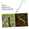 Abaodam Retractable Stainless Steel Snake Grabber with Safe Handling and Foldable Design for Wilderness Survival and Snake Catching view 3