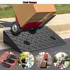 Threshold Wheelchair Ramp, Rubber Curb Ramp, Black, Multiple Sizes (50 x 25 x 8 cm) view 4