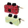Dog Waste Bag Holder and Dispenser for Outdoor Use, 2-Pack, Polyester view 1