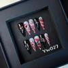 Yidai-Silu 3D Handmade Halloween Press-On Nails, 10 Medium Almond Artificial Nails, YW027 view 2