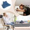 Zunetsutock Reading Pillow for Bed, Breathable Ergonomic view 4