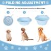Zimoer 2-Pack Foldable Dog Bowls with Suction Cups & Slow Feeder - 450ml view 4