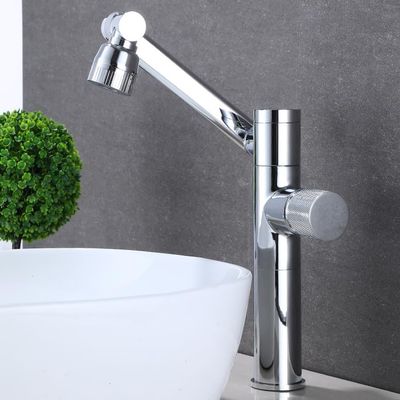 YCVAWEOD Digital Faucet for Bathroom, Toilet, Cabinet, and Basin, Hot and Cold, Gray, High LWX