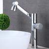 YCVAWEOD Digital Faucet for Bathroom, Toilet, Cabinet, and Basin, Hot and Cold, Gray, High LWX view 1
