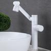 YCVAWEOD Digital Faucet for Bathroom, Toilet, Cabinet, and Basin, Hot and Cold, Gray, High LWX view 4