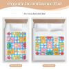 Cartoon Potty Training Bed Pad, Cute Colorful Bears, Extra Large, Reusable, Highly Absorbent, Machine Washable view 4