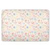Butterfly Spring Fresh Flowers Extra-Large Reusable Potty Training Pee Pad, Highly Absorbent, 132.1 x 86.4 cm view 1