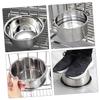 PENIKOKO Stainless Steel Bowls for Dogs and Cats, 2-Pack view 2