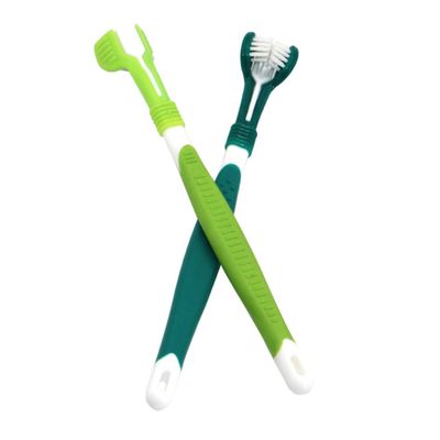 EPIGEIST 3-Head Dog Toothbrush - 2 Pack