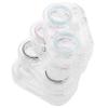 ZUNOXAZ 4-Pack PS Contact Lens Cases with Tight-Seal Closure view 1