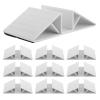 Gatuida 10-Piece Dog Gate Supports, Triangular Stabilizing Bases, White view 1