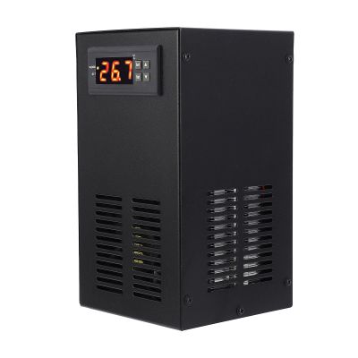 HELEVIA Aquarium Chiller with WiFi, Digital Display, Quiet Hydroponic Water Chiller for 35 L Fish Tanks (EU Plug)