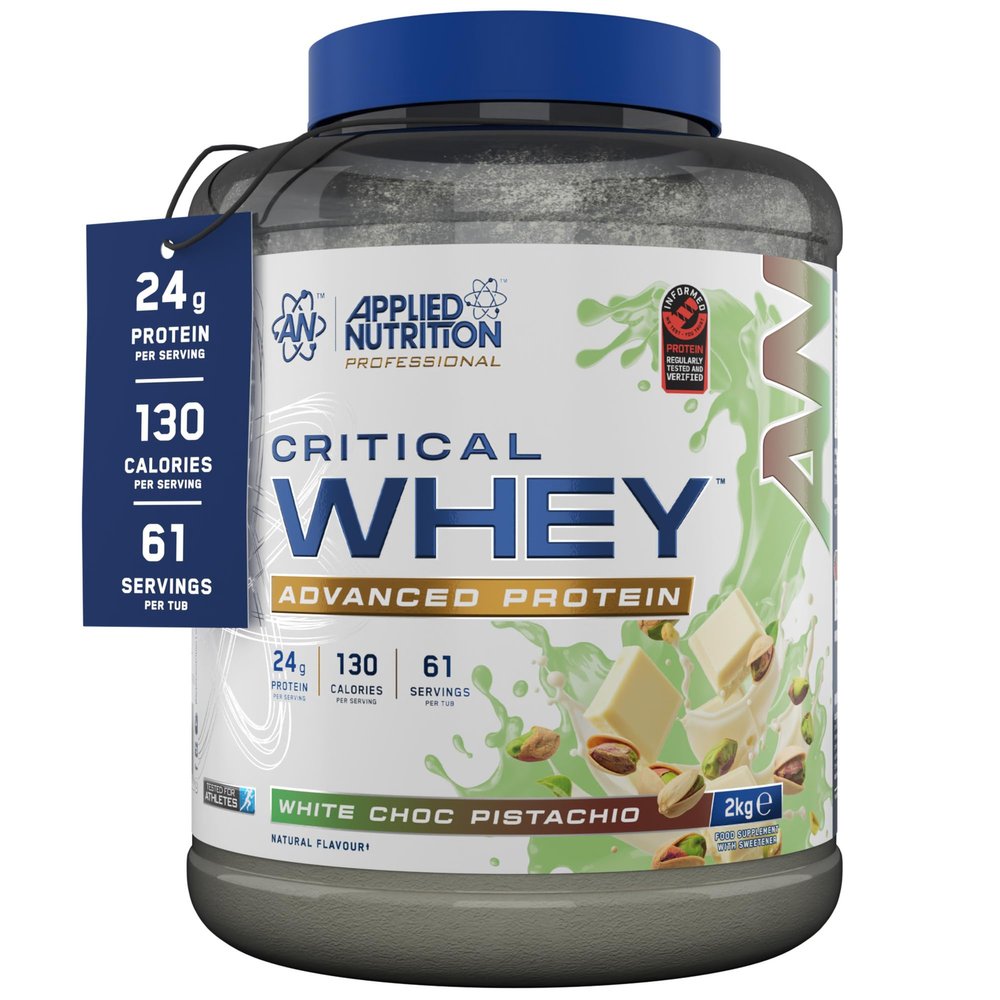 Applied Nutrition Critical Whey Protein Powder, 24 g per Serving