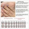 Self-Adhesive UV Nail Wraps, 20 pcs, Light Leopard Gel Nail Wraps for DIY Nails at Home view 2