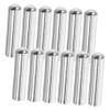 Metal Shoelace Tips with Round Heads, 50 Pieces, Replacement Ends view 1