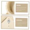 JOINPAYA Wooden Hamster Wheel with Stand, Safe Quiet Exercise Wheel for Dwarf Hamsters, Chinchillas, Hamsters and Small Pets view 2