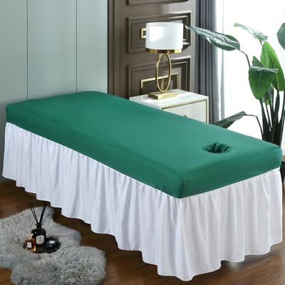 LDLCYCN Green Waterproof Massage Bed Cover